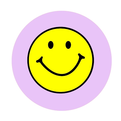 smiley button happy | KleineButtons.nl