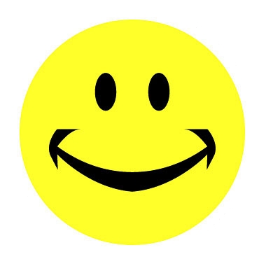 smiley button big smile | KleineButtons.nl